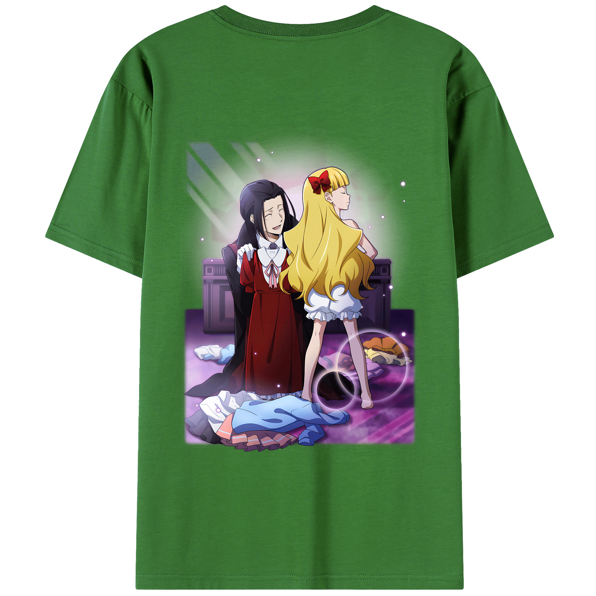 （画像用） 文豪ストレイドッグス Bungo Stray Dogs レディース半袖Tシャツ(バックプリント)